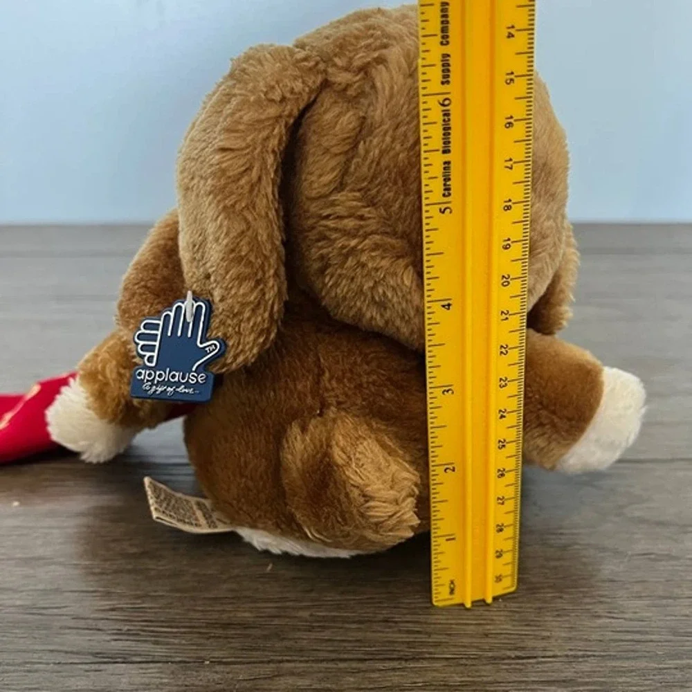 Vintage 1981 Applause Sad Sam Jr Puppy Plush‎ Noel Christmas Stocking Dog 6